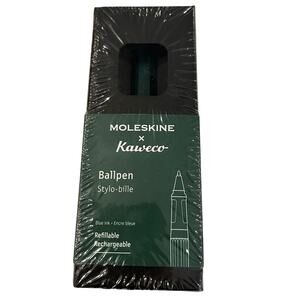 MOLESKINE x Kaweco Refillable Blue Ink Medium Point .7 mm Ball Pen NWT